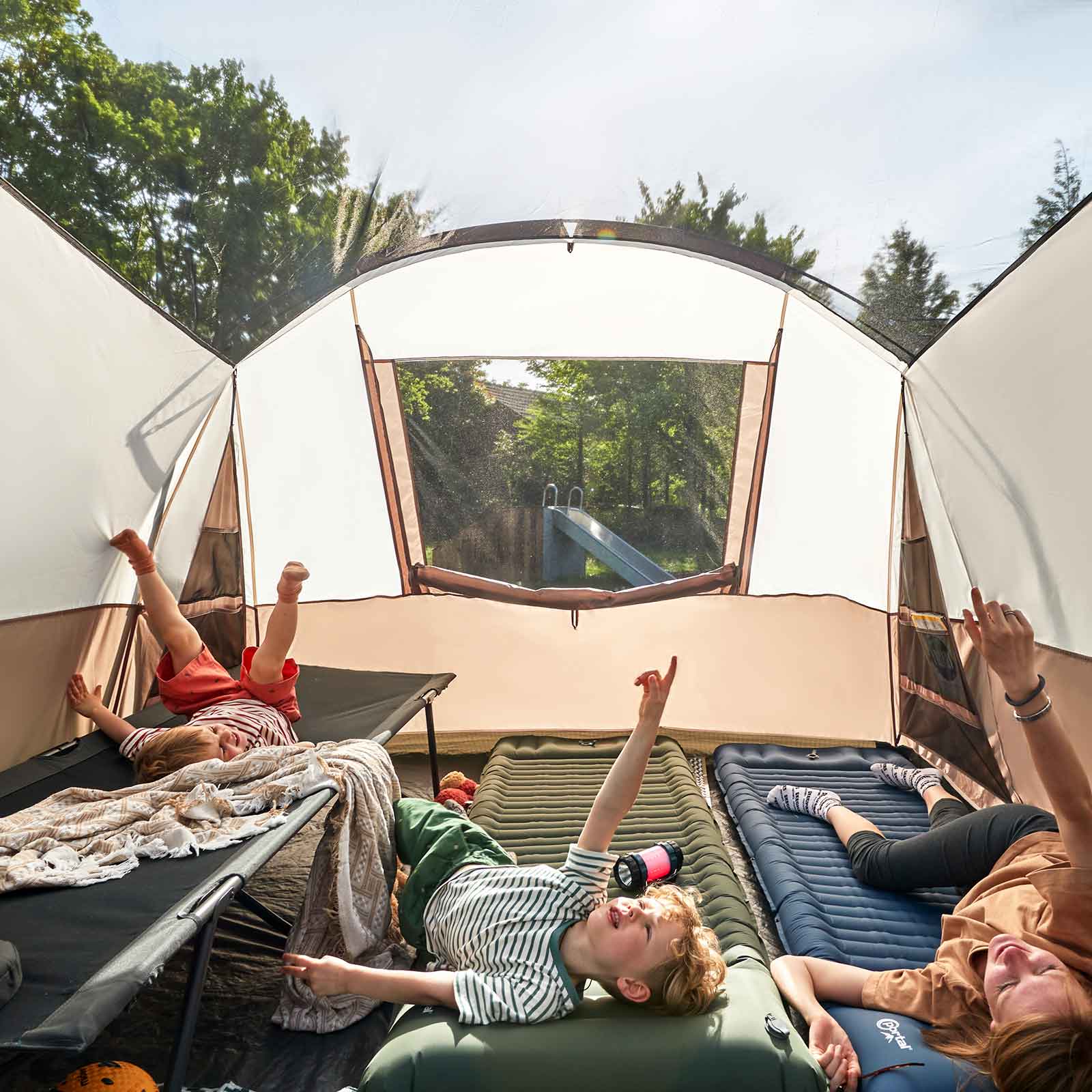 6 - Person Family Camping Tent with Screened Porch - Portal Outdoors
