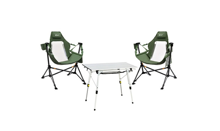 Hammock chair with stand with camping table - Portal Outdoors