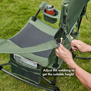 Portal Outdoors Wide - Armrest Portable Rocker - Portal Outdoors