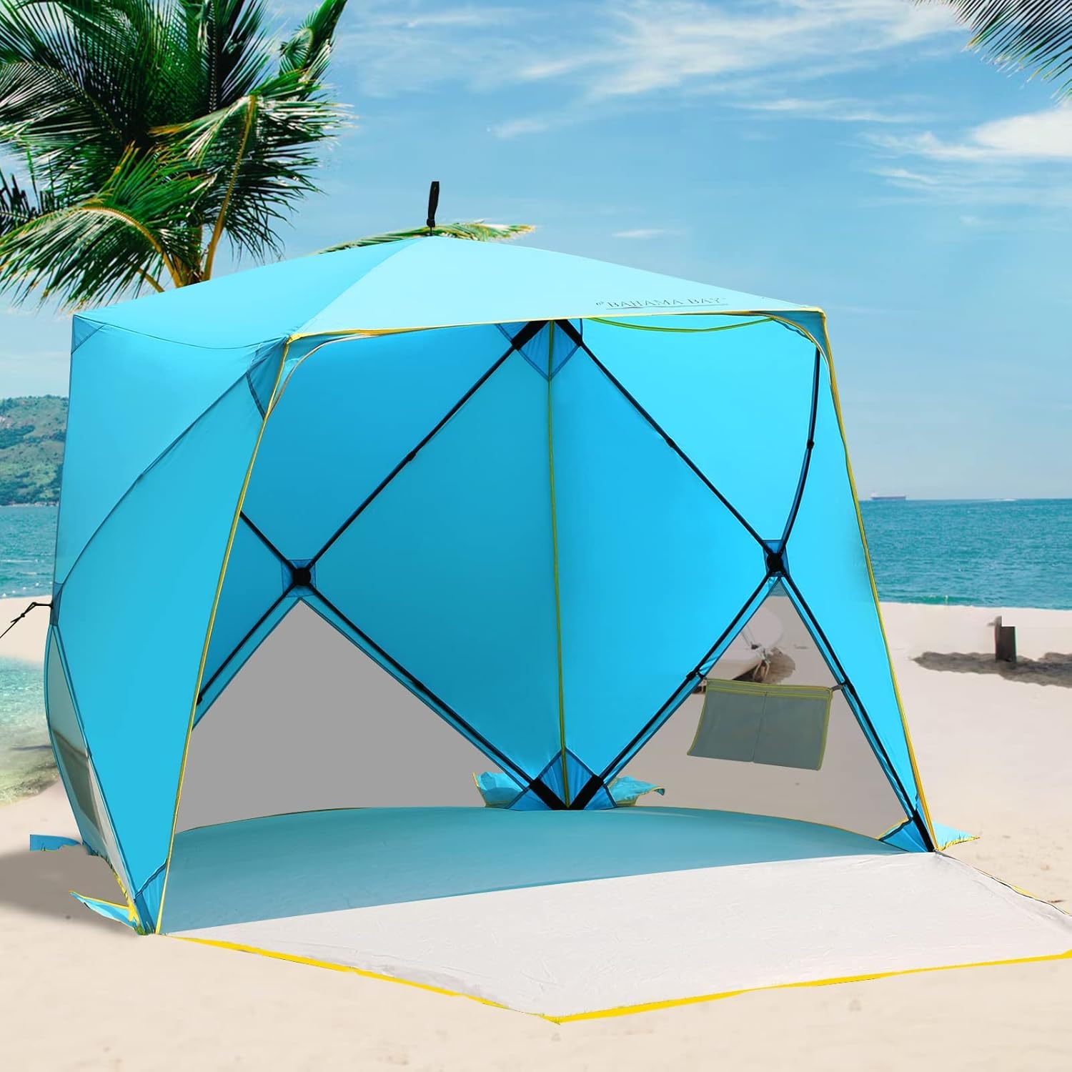 Pop-Up Beach Tent for 3–4 People
