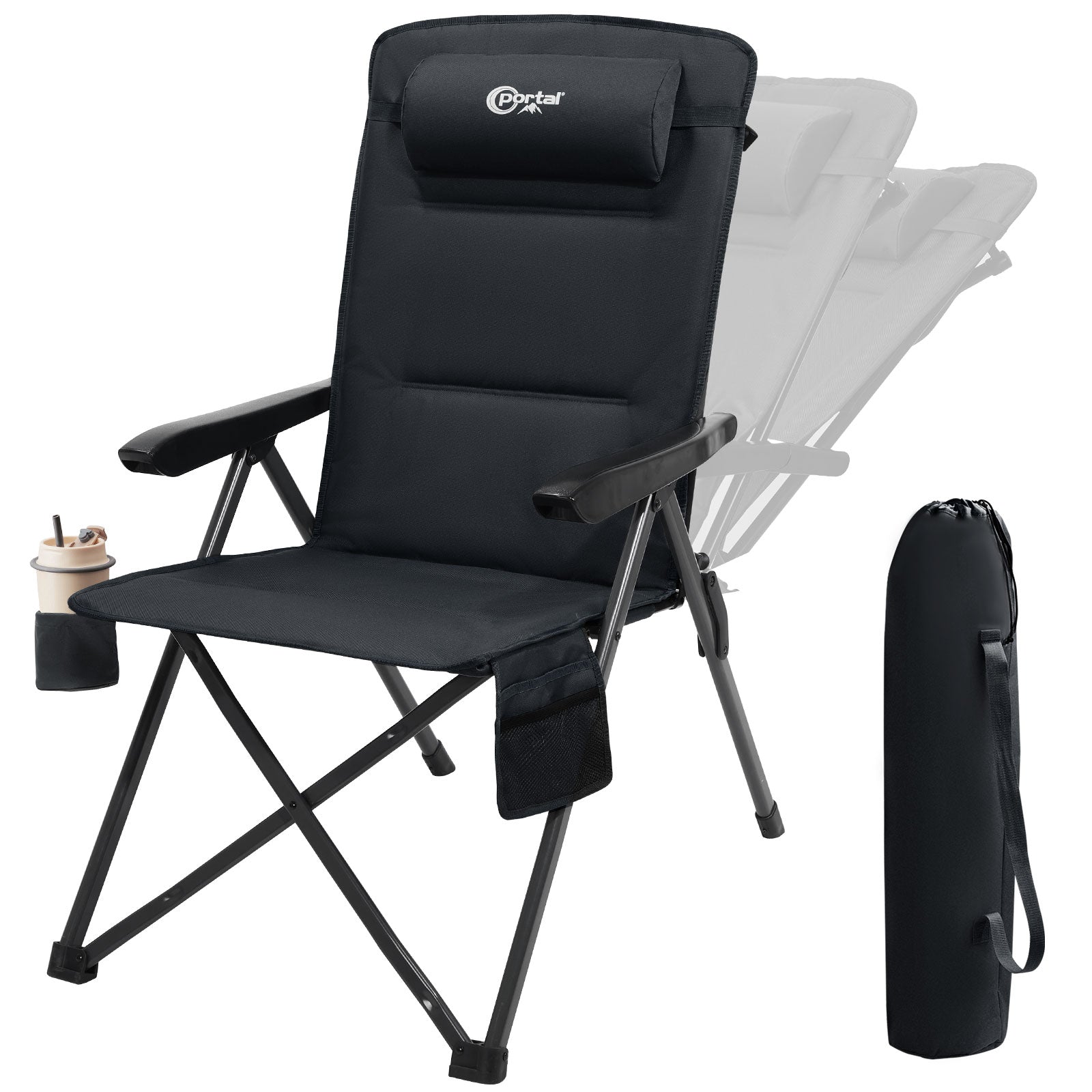 Portal Outdoors Reclining Camping Chair - Portal Outdoors