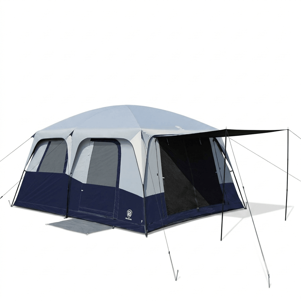 10 Persons Blackout Tent With Porch