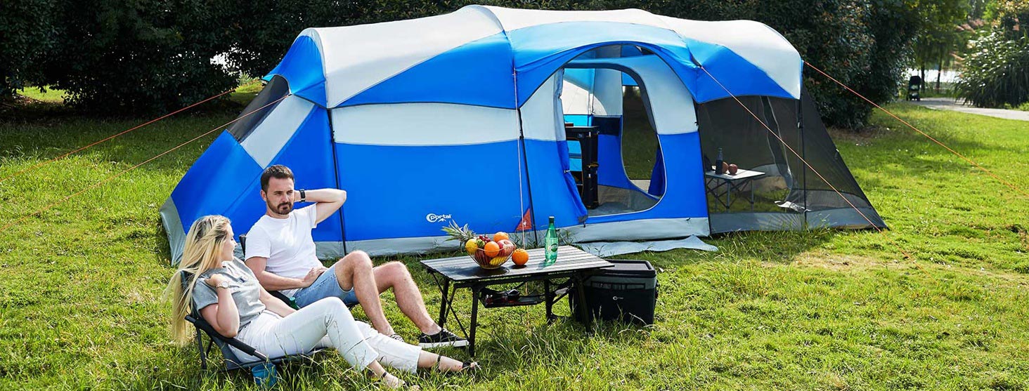 8 person tent for camping - Portal Outdoors