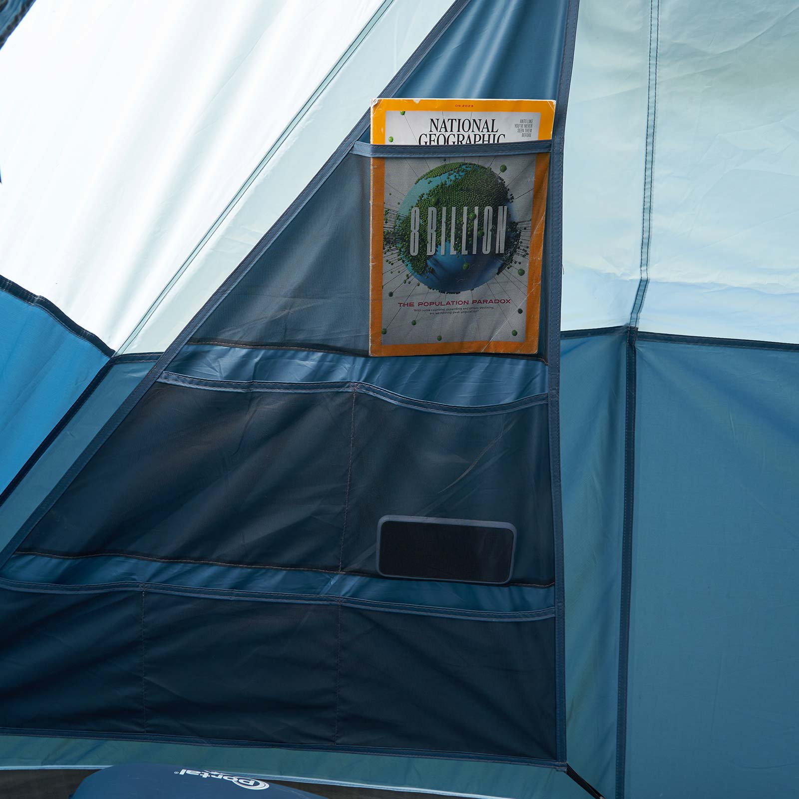 6 - Person Family Camping Tent with Screened Porch Side Pocket- Portal Outdoors