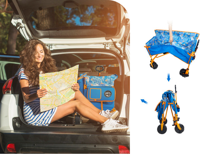 Foldable beach wagon- Portal Outdoors