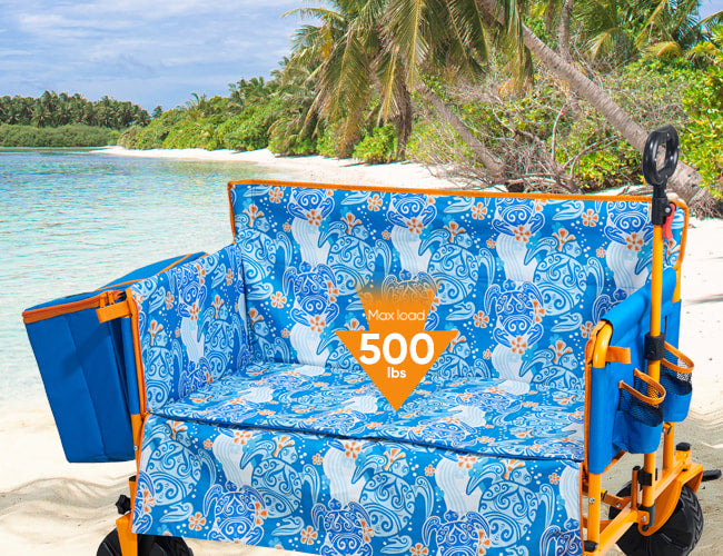 Heavy duty Folding beach wagon- Portal Outdoors