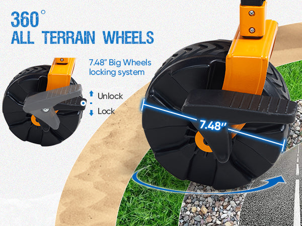Folding Beach Wagon wheels - Portal Outdoors