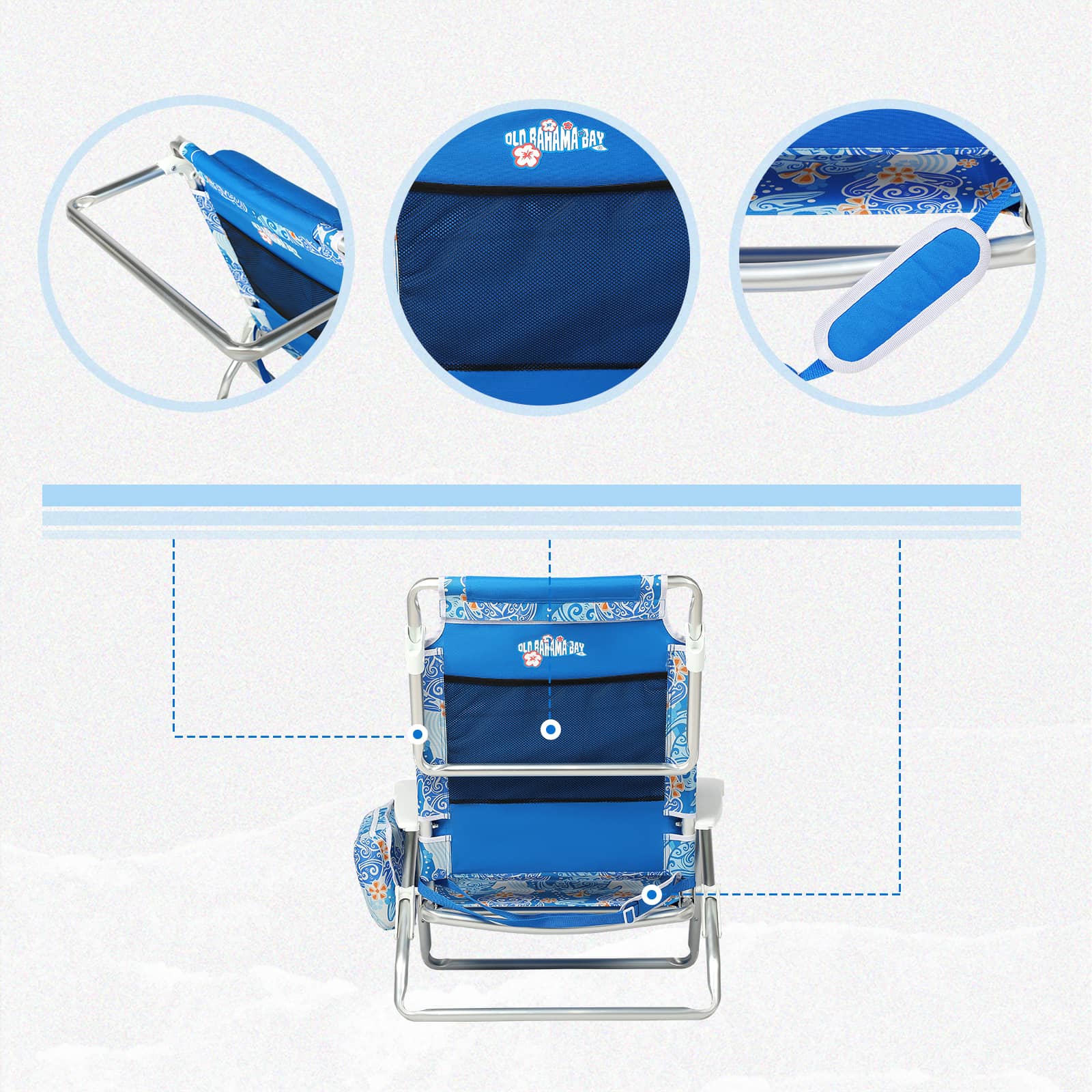 Reclining Beach Chair - Portal Outdoors