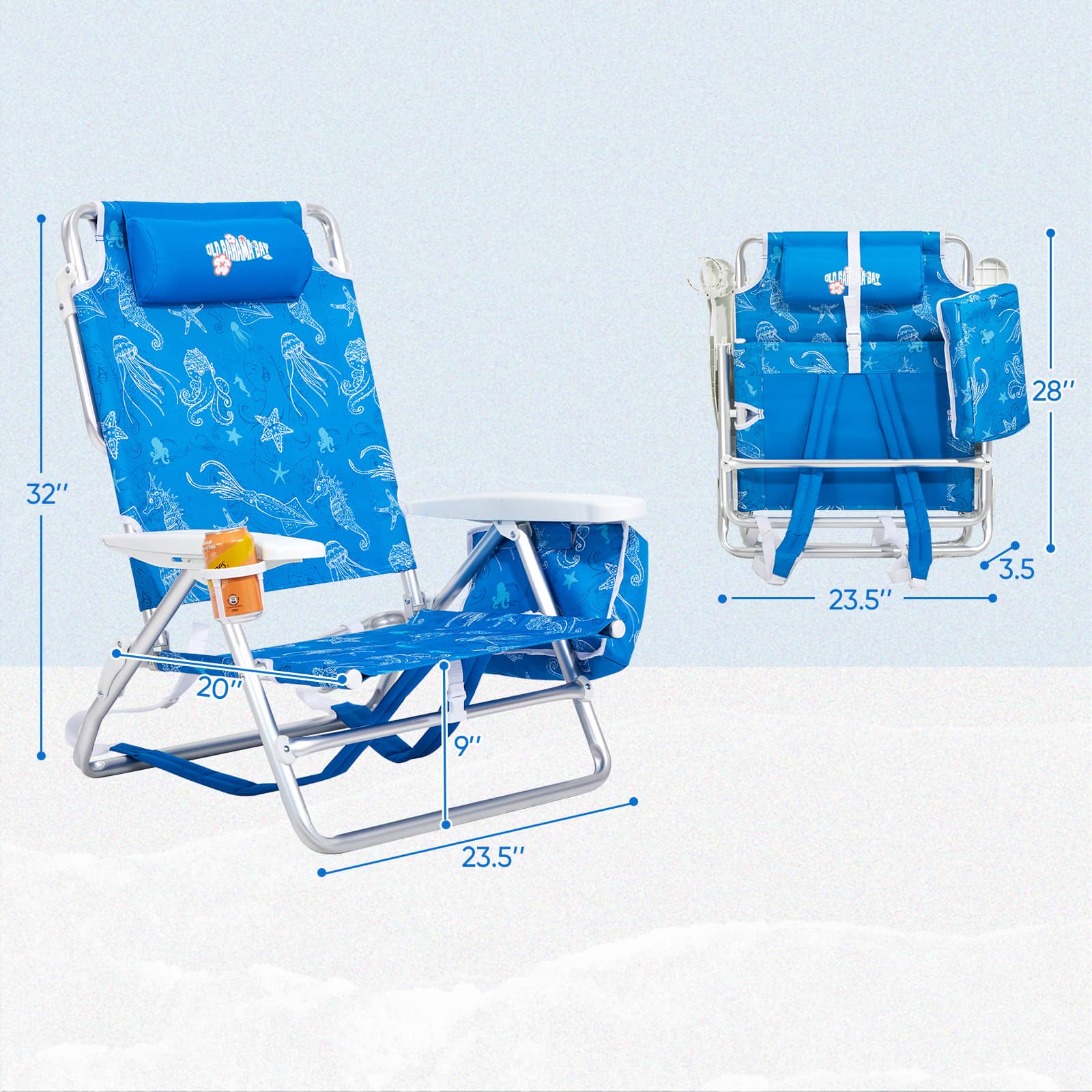 Reclining Beach Chair - Portal Outdoors