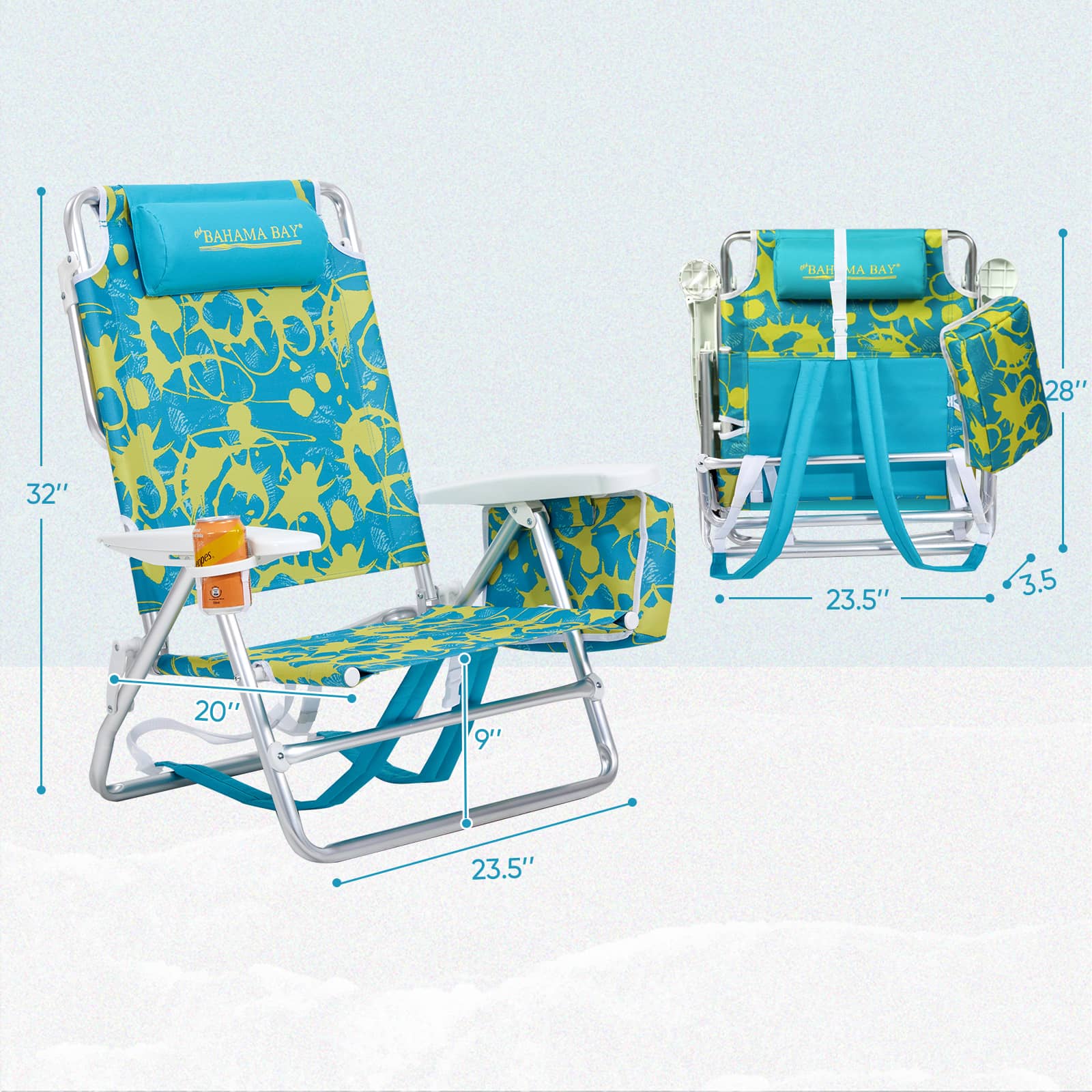 Reclining Beach Chair - Portal Outdoors