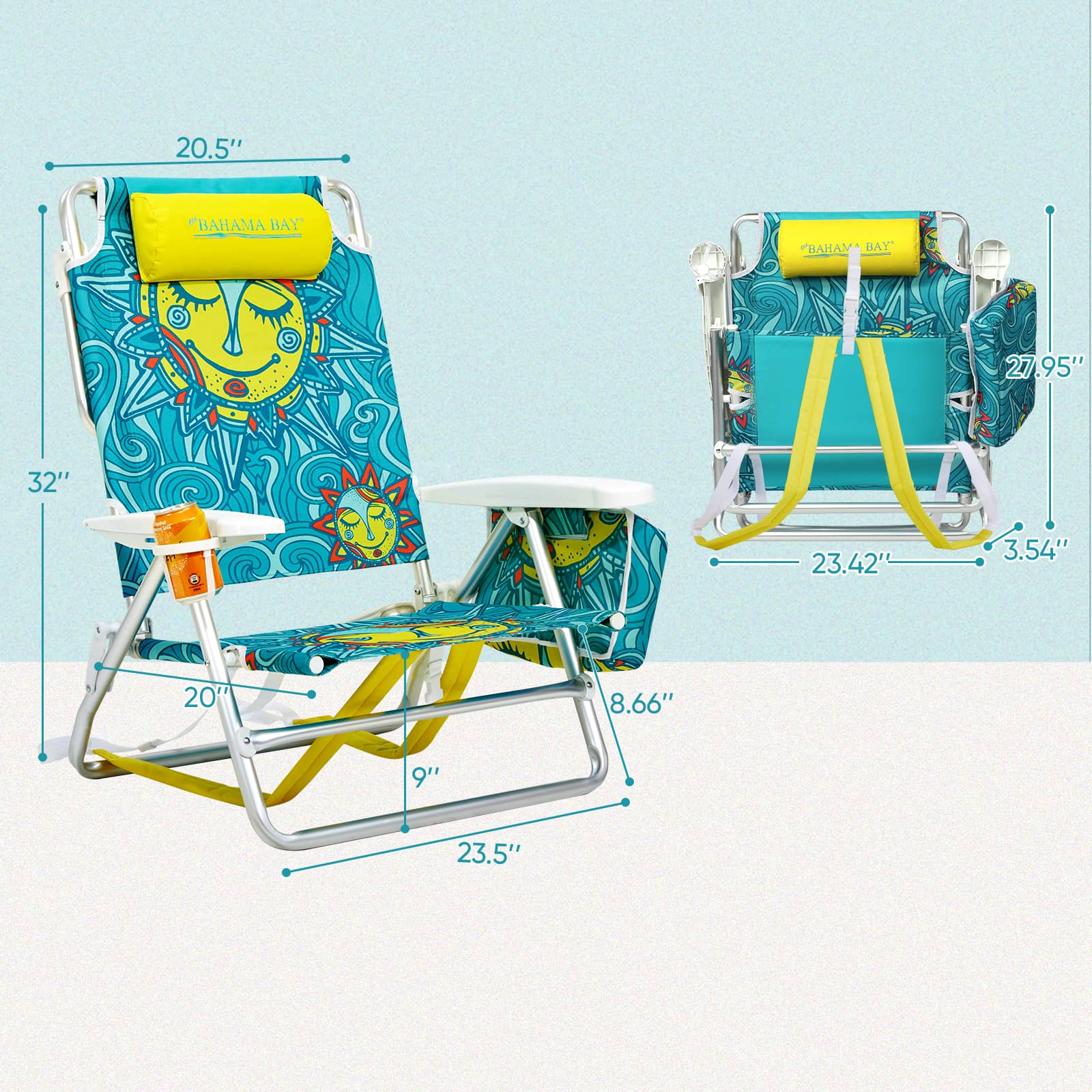 Reclining Beach Chair - Portal Outdoors