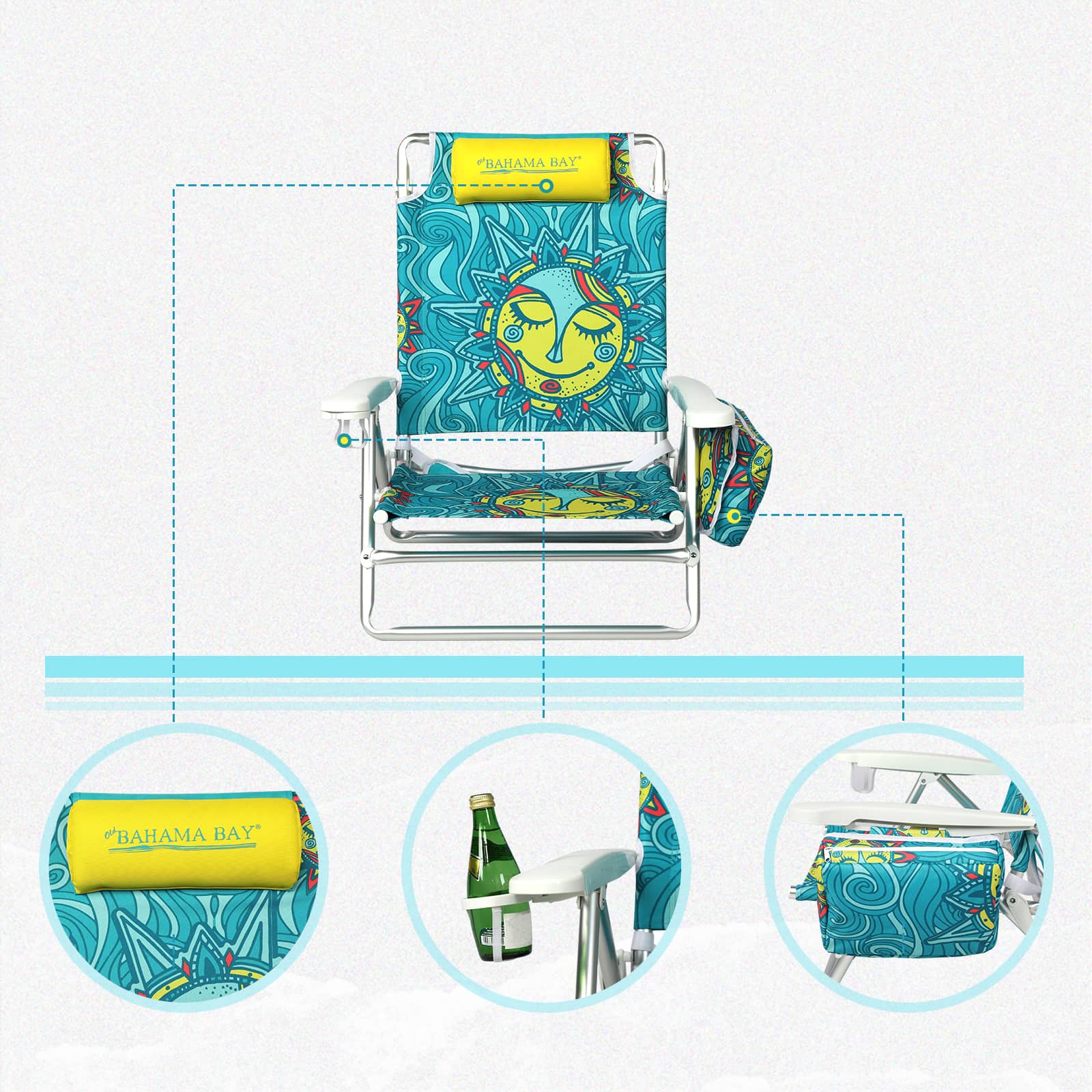 Reclining Beach Chair - Portal Outdoors