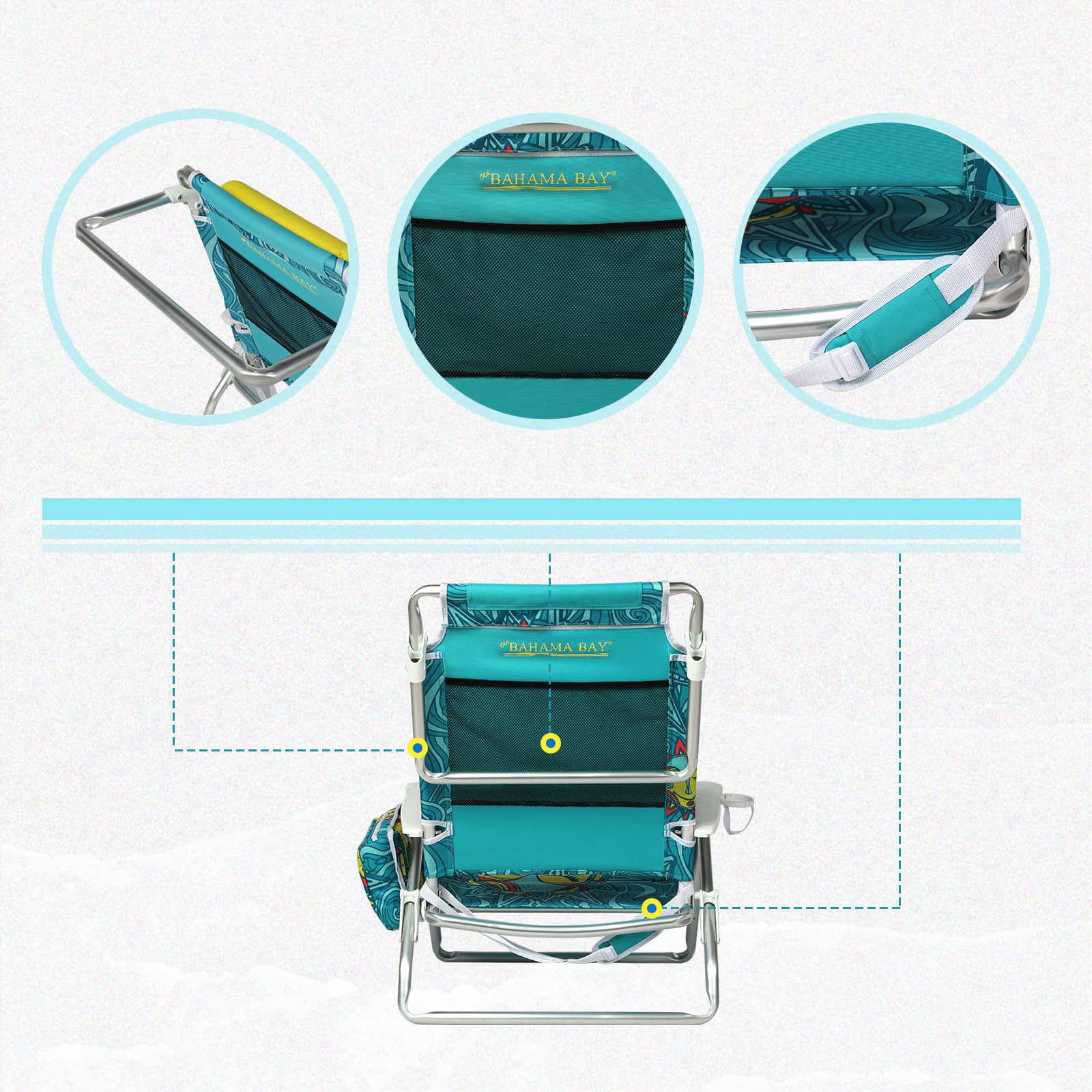 Reclining Beach Chair - Portal Outdoors