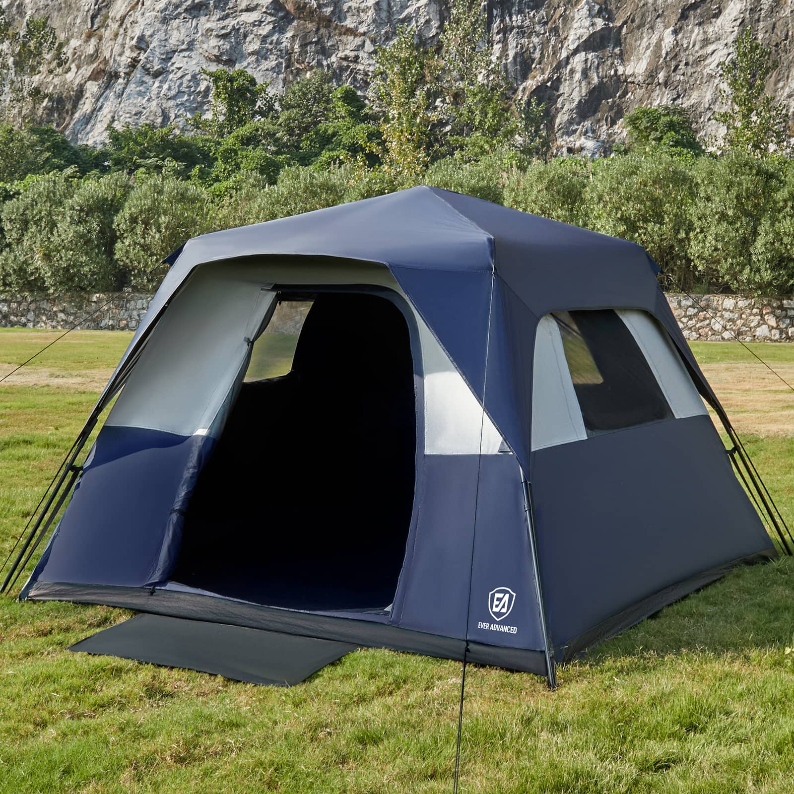 camping tent shop near me 6 Person Instant Blackout Tent