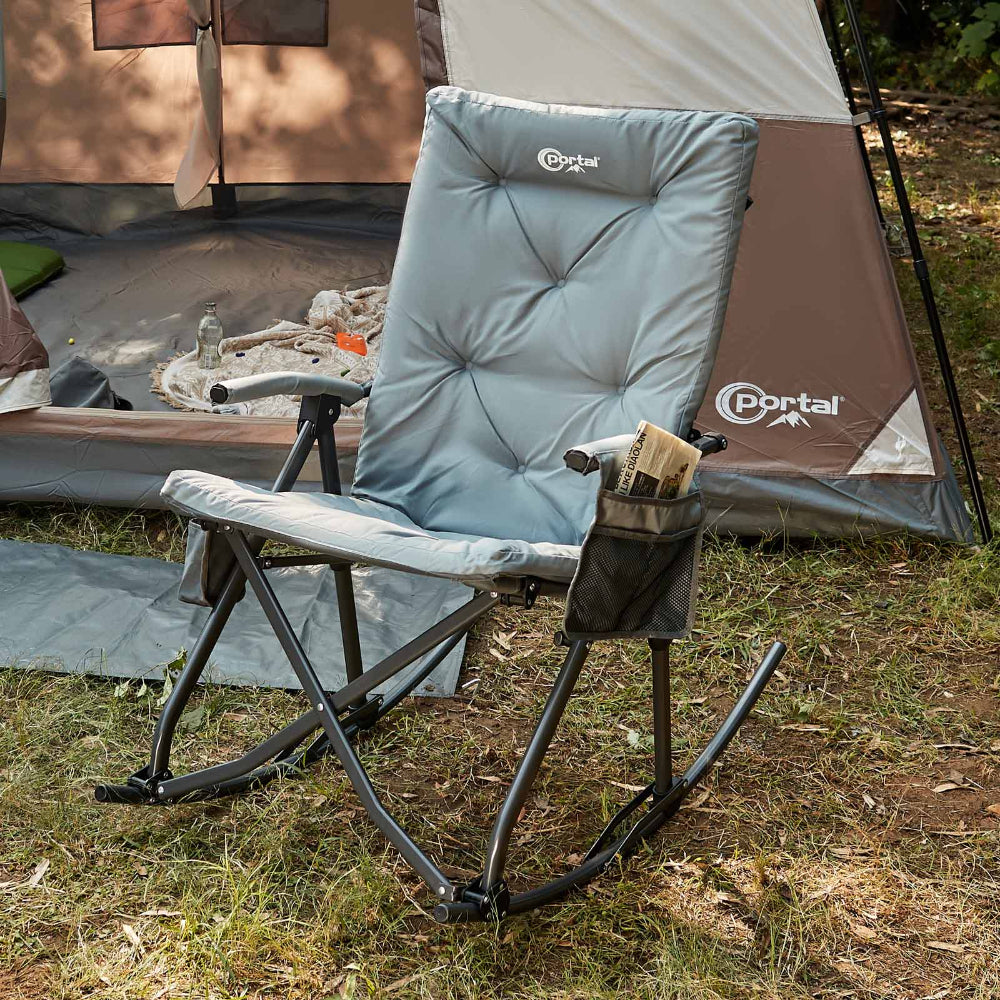 Portal Outdoors folding rocking chair outdoors