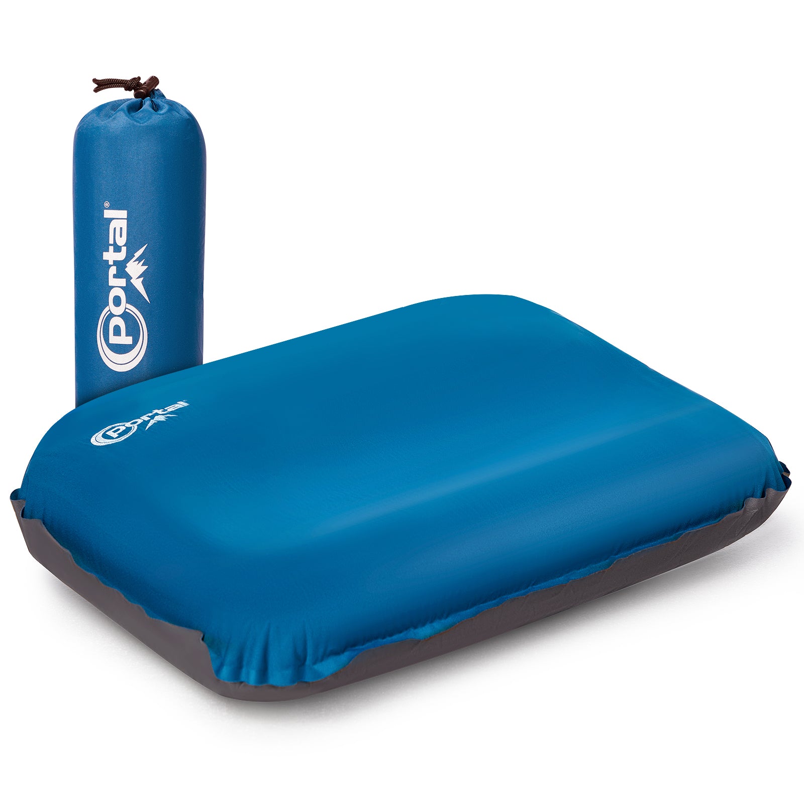 Self Inflatable Cushion Portable Rest Air Pillow Compact Travel Camping  Office