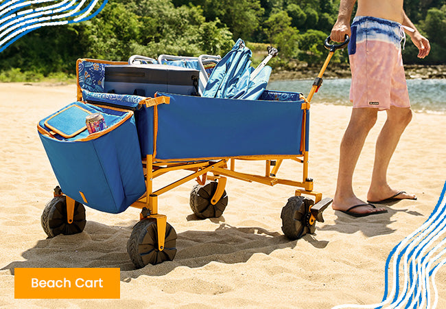 Folding beach wagon - Portal Outdoors