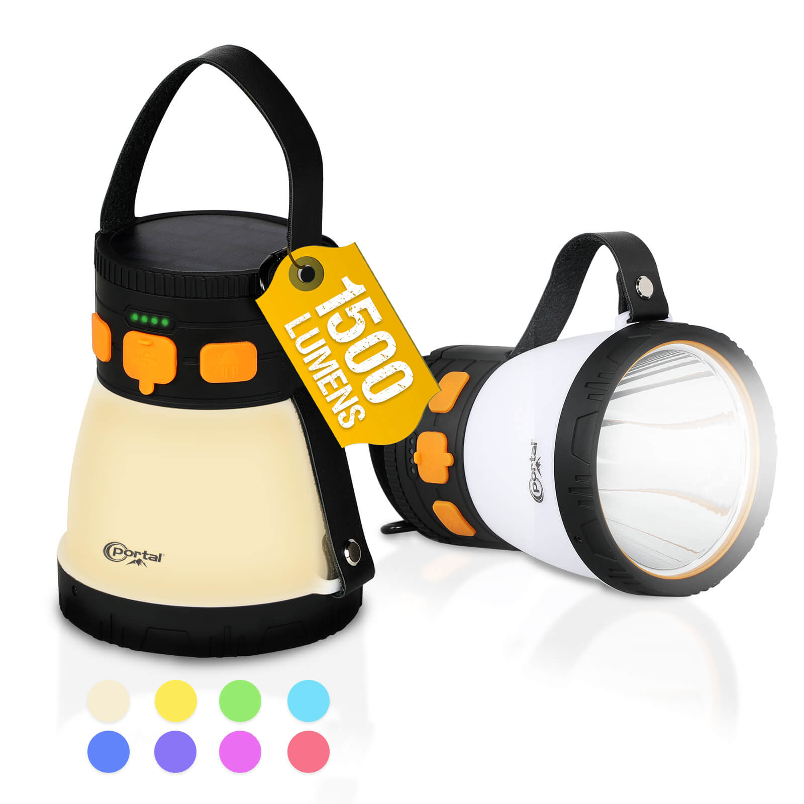 EPEX�„� Ash Cave Solar Camping Lantern - Lanterns with Logo - Q969822 QI