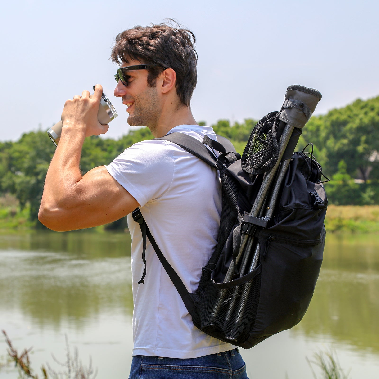 Portal Outdoors Easy Up Slacker Stool - Portal Outdoors