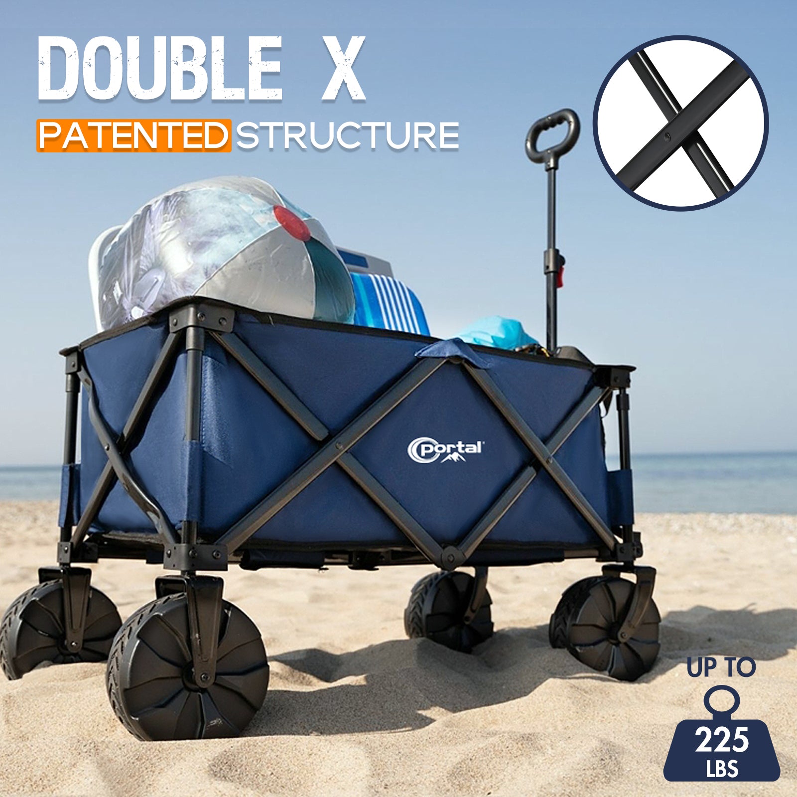 portal folding wagon 