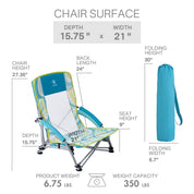 Portal Outdoors Lightweight Beach Chairs - Beach Chair