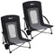 Portal Outdoors Low Beach Chair - Compact Design - Portal Outdoors