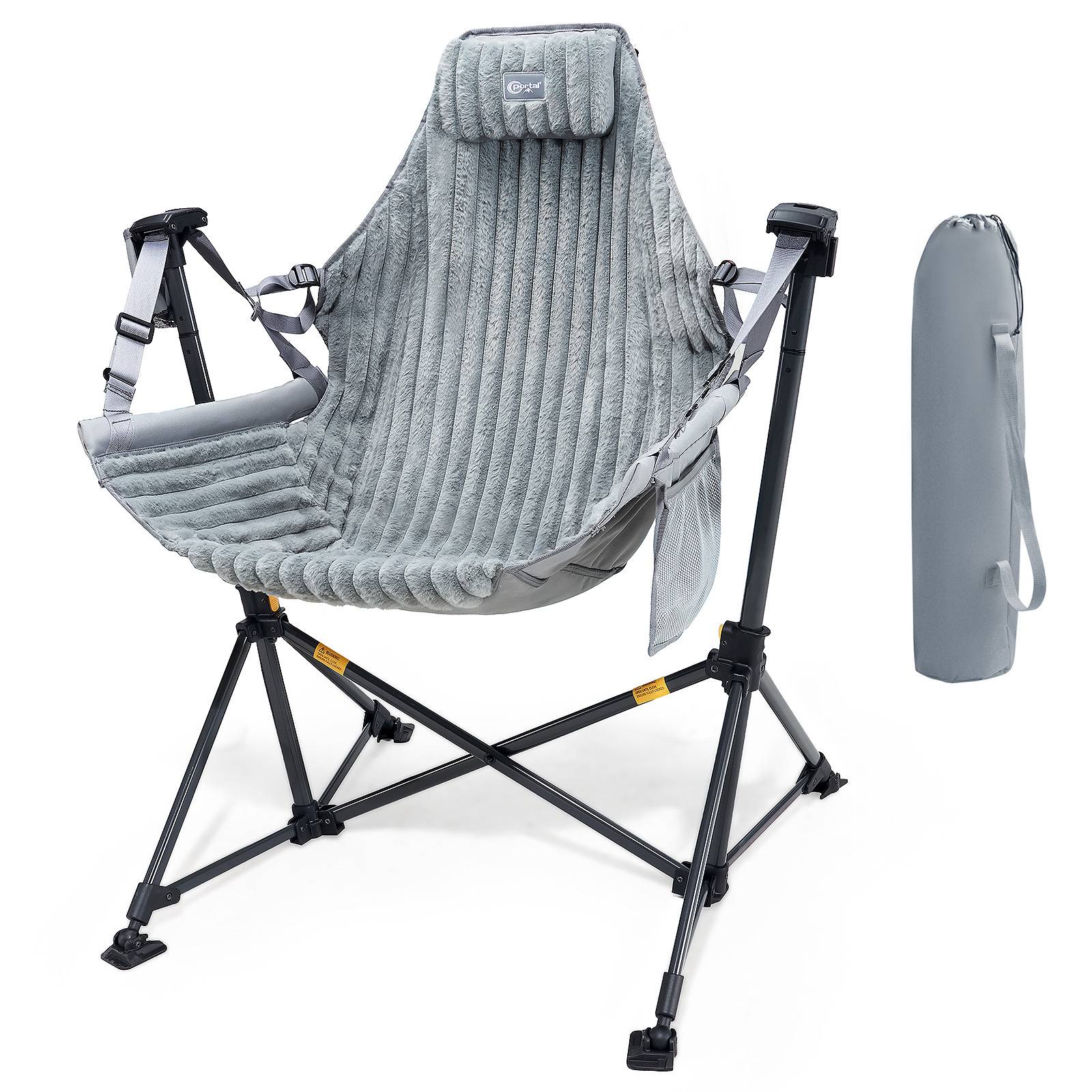 Portal Outdoors Striped Fleece Hammock Chair