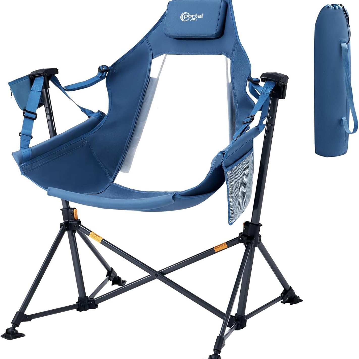 Portal Outdoors Camping Swinging Hammock Chair Blue Color