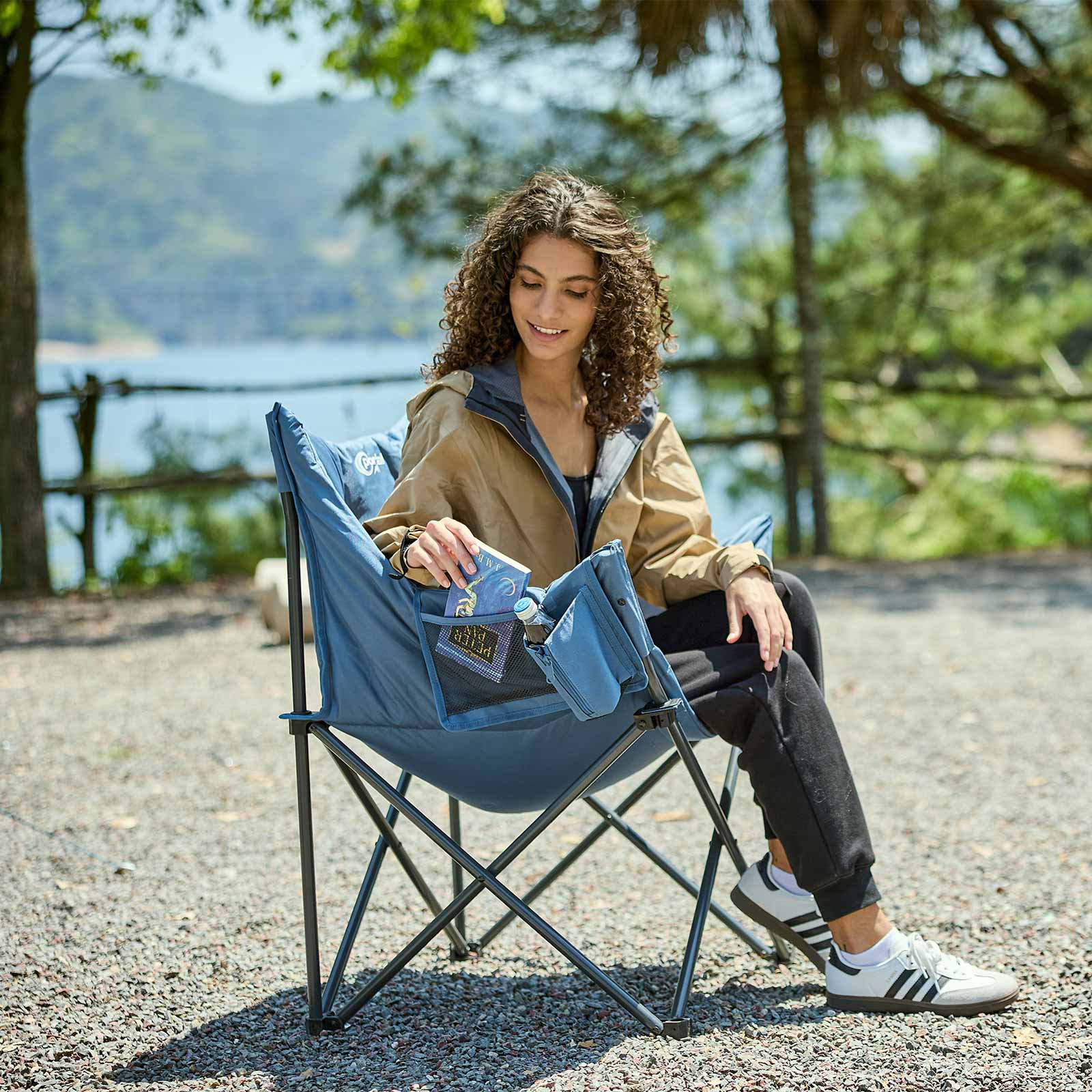 Portal Outdoors Oversized Padded Camping Chair