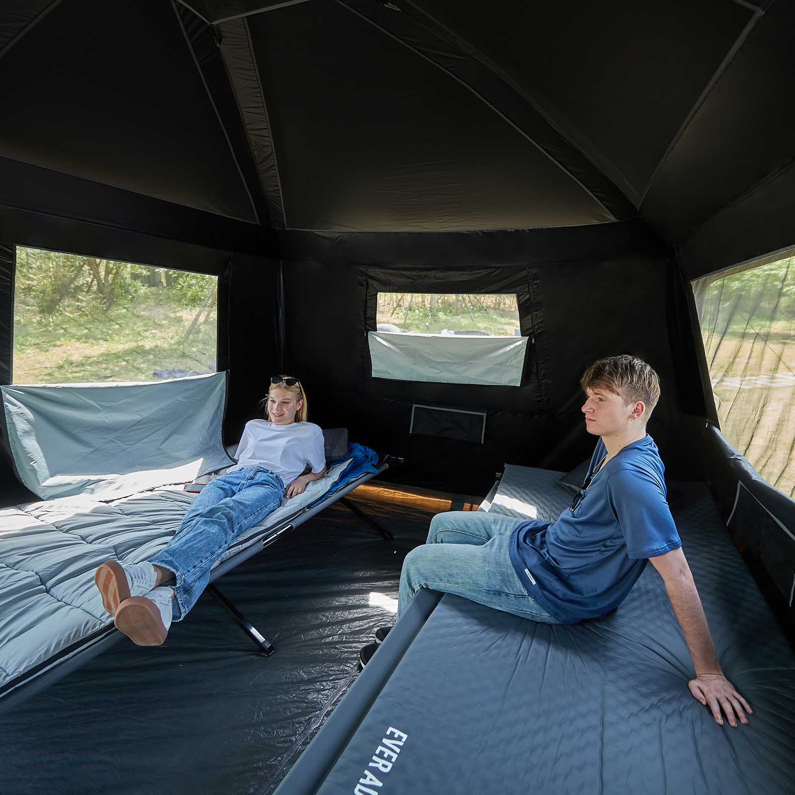 EVER ADVANCED 10 Persons Blackout Tent With Porch - Portal Outdoors