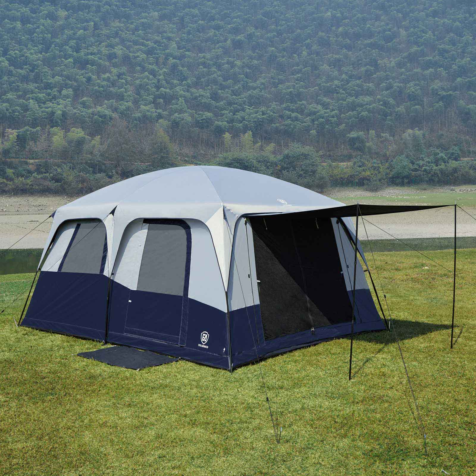 EVER ADVANCED 10 Persons Blackout Tent With Porch - Portal Outdoors