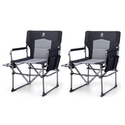 EVER ADVANCED Compact Camping Directors Chair Bundle - Portal Outdoors
