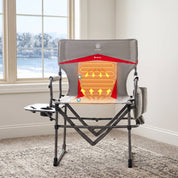 EVER ADVANCED Heated Camping Director Chair
