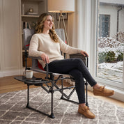 EVER ADVANCED Heated Camping Director Chair