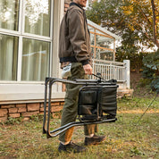 EVER ADVANCED Portable Tall Folding Camping Chair - Portal Outdoors