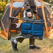 EVER ADVANCED Portable Tall Folding Camping Chair - Portal Outdoors