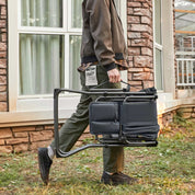 EVER ADVANCED Portable Tall Folding Camping Chair - Portal Outdoors