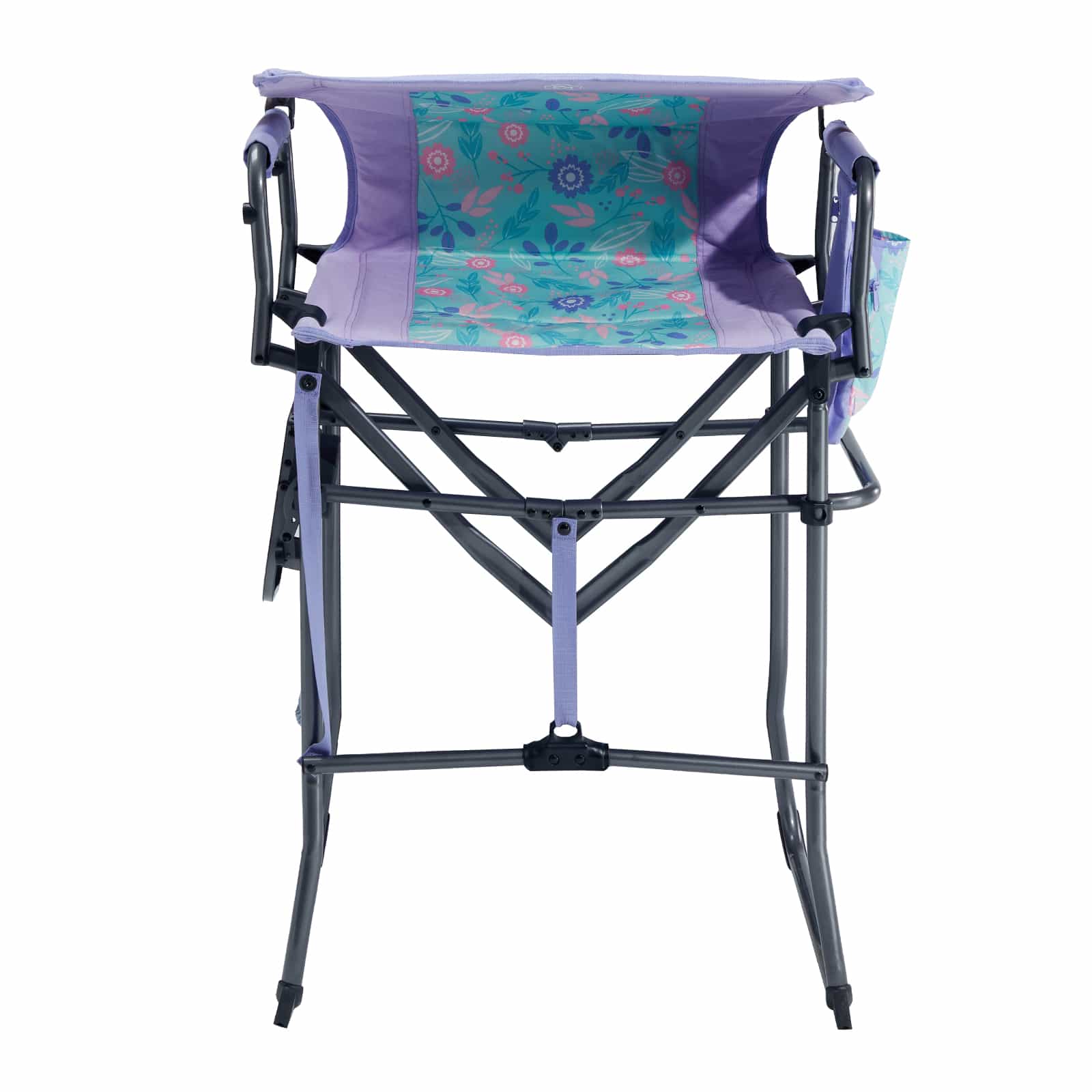 EVER ADVANCED Portable Tall Folding Camping Chair - Portal Outdoors