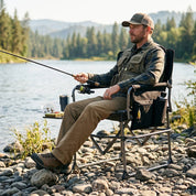 EVER ADVANCED Compact Camping Directors Chair - Portal Outdoors