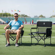 EVER ADVANCED Textilene Mesh Director Camping Chair - Portal Outdoors