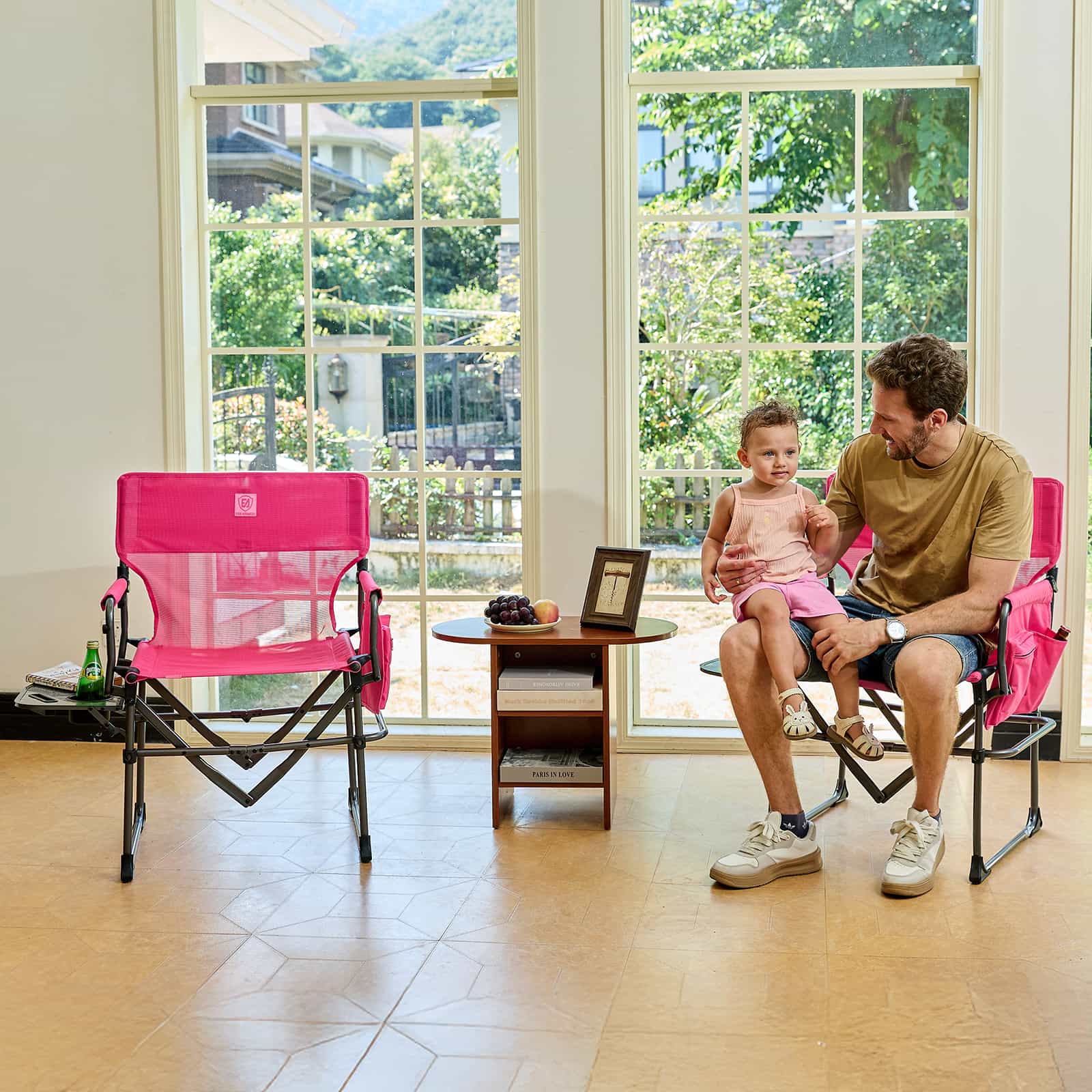 EVER ADVANCED Textilene Mesh Director Camping Chair - Portal Outdoors