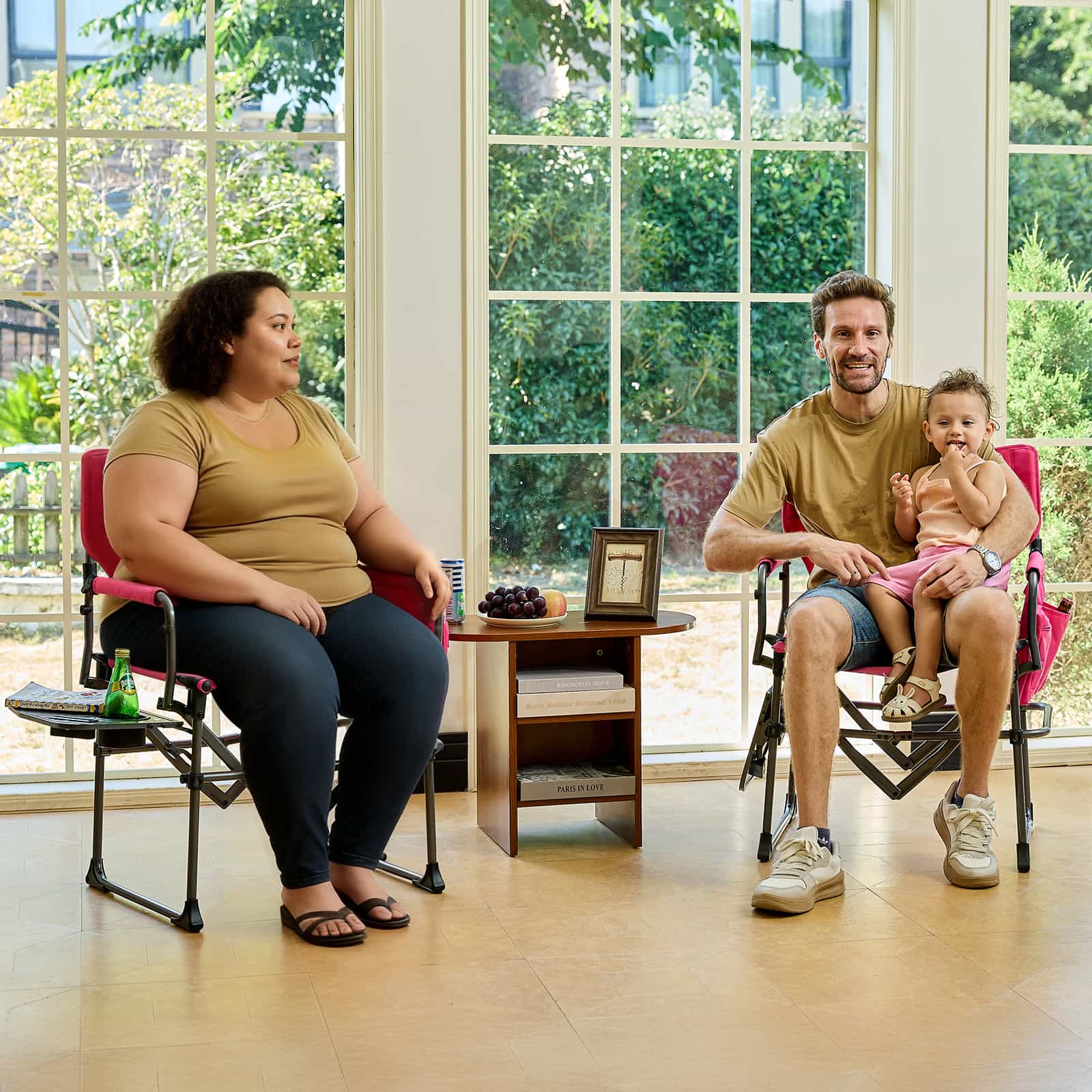 EVER ADVANCED Textilene Mesh Director Camping Chair - Portal Outdoors