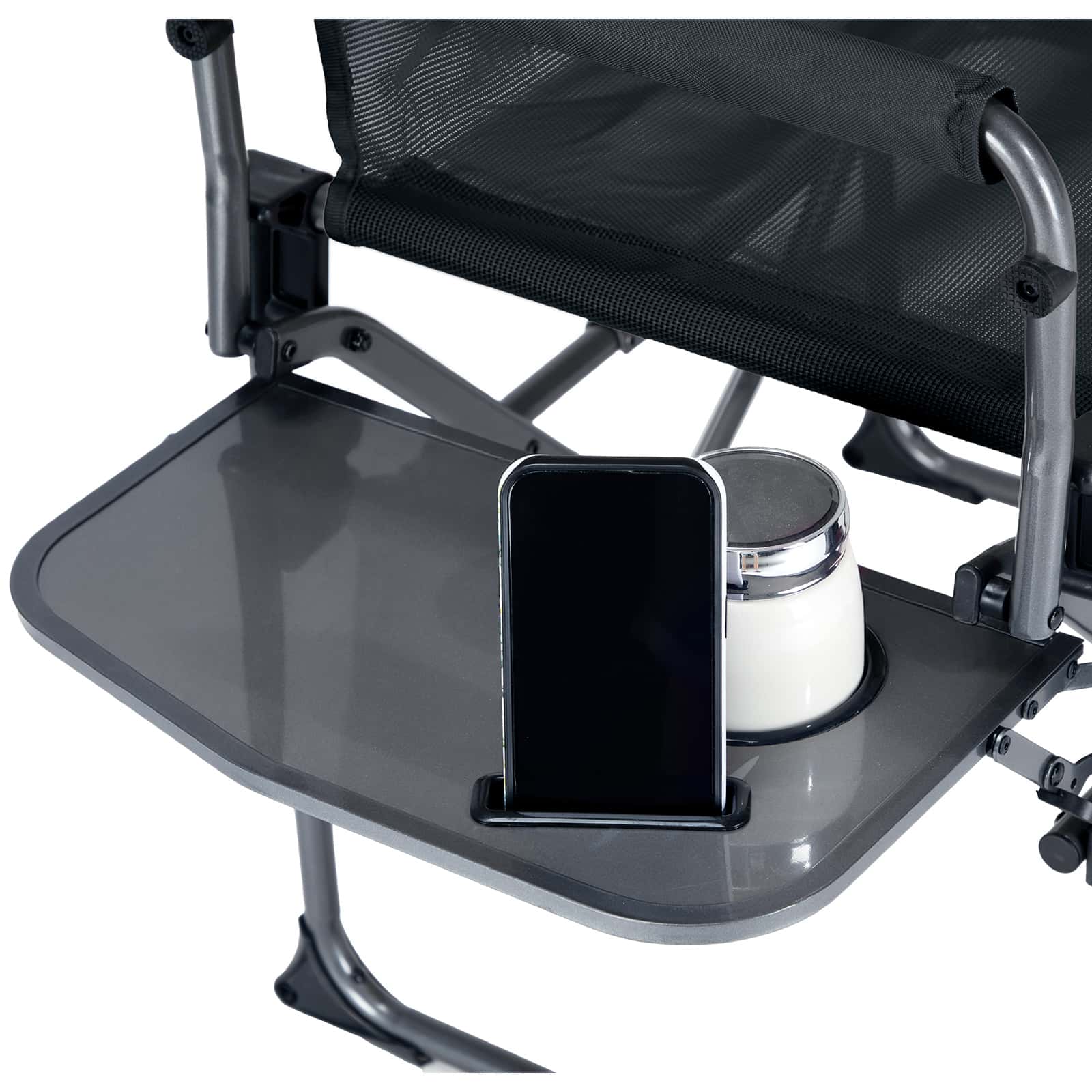 EVER ADVANCED Tall Textilene Mesh Director Camping Chair - Portal Outdoors