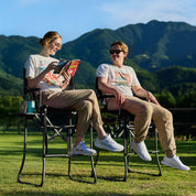 EVER ADVANCED Tall Textilene Mesh Director Camping Chair - Portal Outdoors