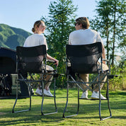 EVER ADVANCED Tall Textilene Mesh Director Camping Chair - Portal Outdoors