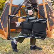 EVER ADVANCED Tall Textilene Mesh Director Camping Chair - Portal Outdoors
