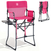 EVER ADVANCED Tall Textilene Mesh Director Camping Chair - Portal Outdoors