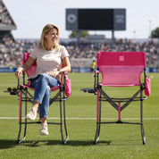 EVER ADVANCED Tall Textilene Mesh Director Camping Chair - Portal Outdoors