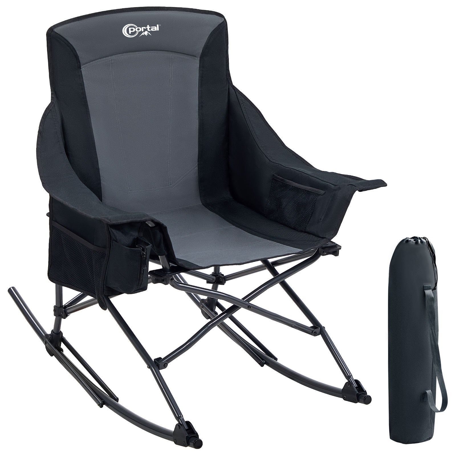 Heavy Duty Rocking Camping Chair | Rocker Lawn Chair | Portal Outdoors