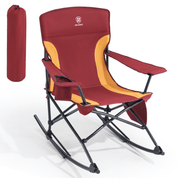 EVER ADVANCED Outdoor Rocking Chair Red Color